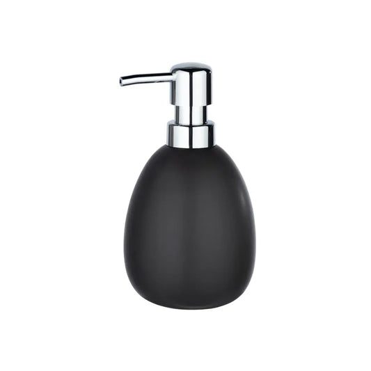 Wenko - Ceramic Soap Dispenser Polaris Black Matte - Modern Chic 🖤🧼✨
