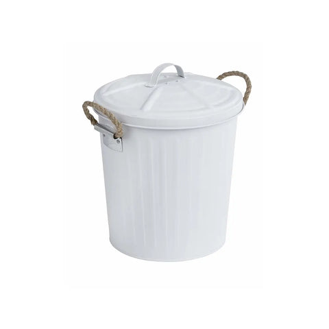 Wenko - White Cosmetic Bucket 6 Ltr - Stylish Storage Solution 🌟👜