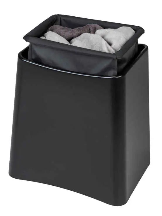 Badhocker Wing schwarz matt 