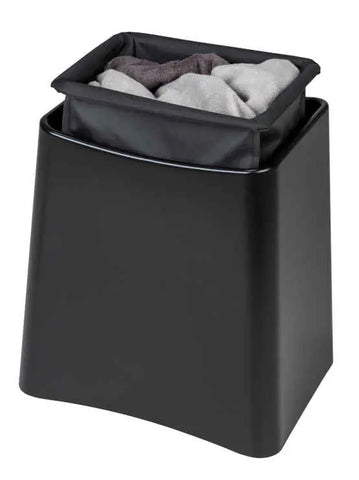 Badhocker Wing schwarz matt 