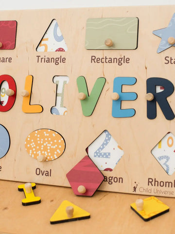 montessori wooden puzzles for toddlers