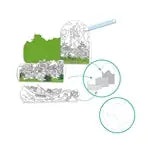 Ausmalbilder 3D Diorama Insel