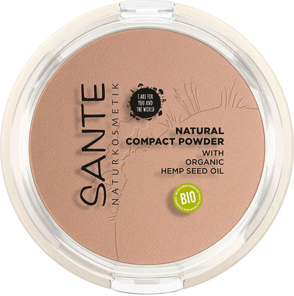 Sante - Poudre Compacte Naturelle 02 - Végétalienne & Sans Gluten 🌿✨