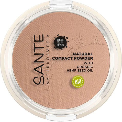 Sante - Poudre Compacte Naturelle 02 - Végétalienne & Sans Gluten 🌿✨