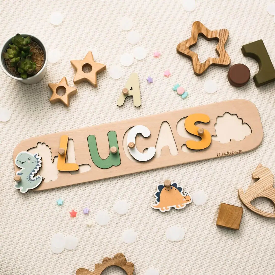 birthday baby name puzzle 