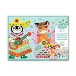 Sticker und Basteln bunt