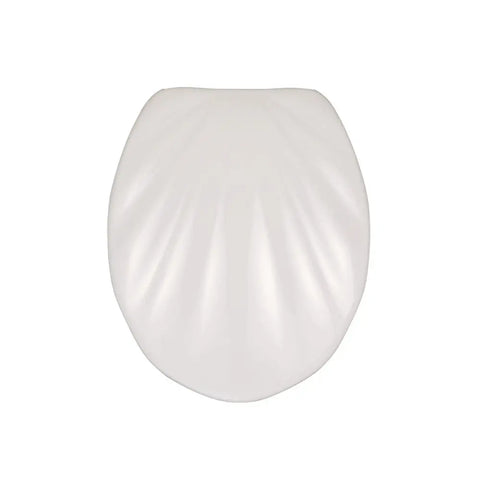 Wenko - WC Seat Shell White Duroplast - Elegant Comfort for Your Bathroom 🚽✨