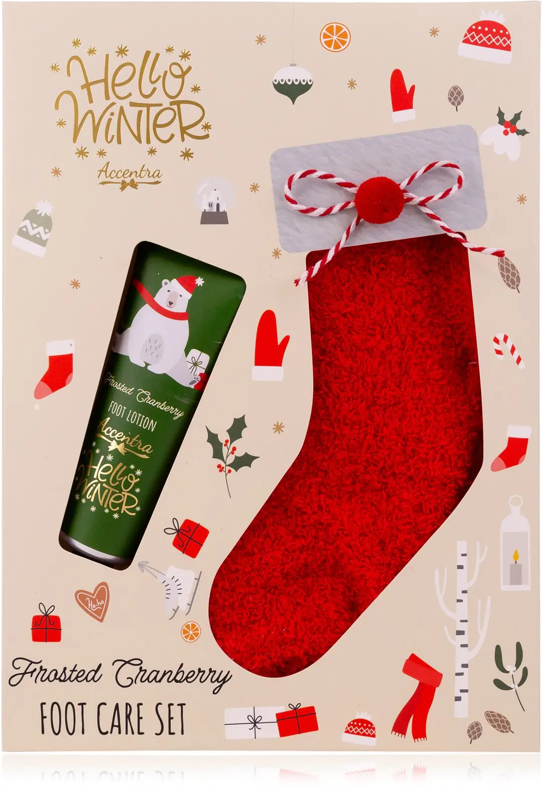 ACCENTRA Fusspflegeset 60ml 6059829 HELLO WINTER