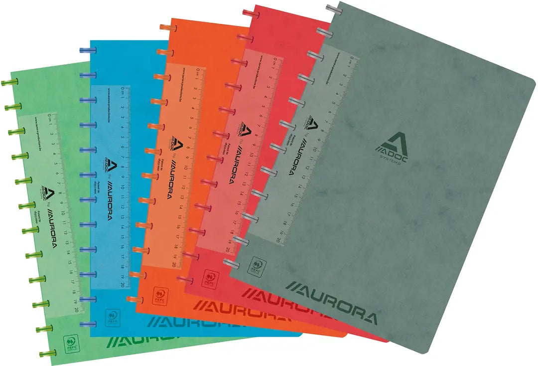 ADOC Ringbuch LIN-EX A4 6845.742 assortiert, kariert 144 Seiten