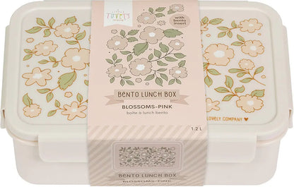 ALLC Lunch Box 22x7x14.5cm BBBLPI68 Blossoms-pink