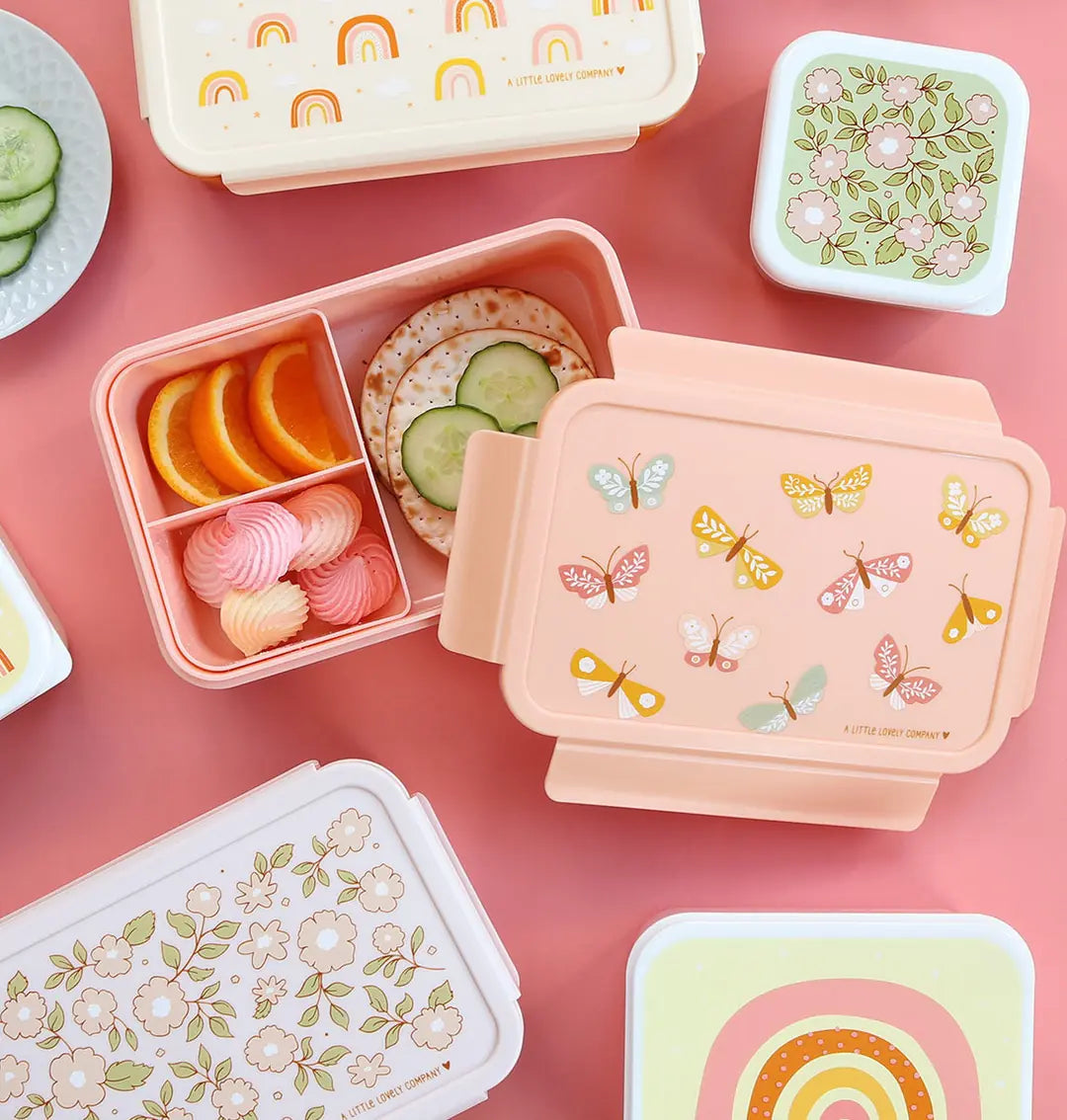 ALLC Lunch Box 22x7x14.5cm BBBUPI67 Schmetterling