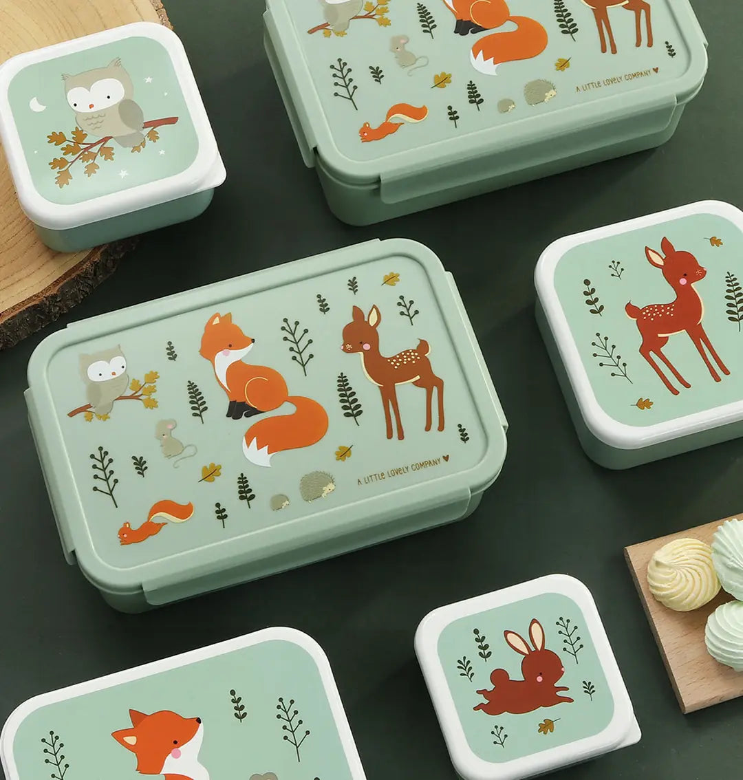 ALLC Lunch Box 22x7x14.5cm BBFFMI66 Waldfreunde