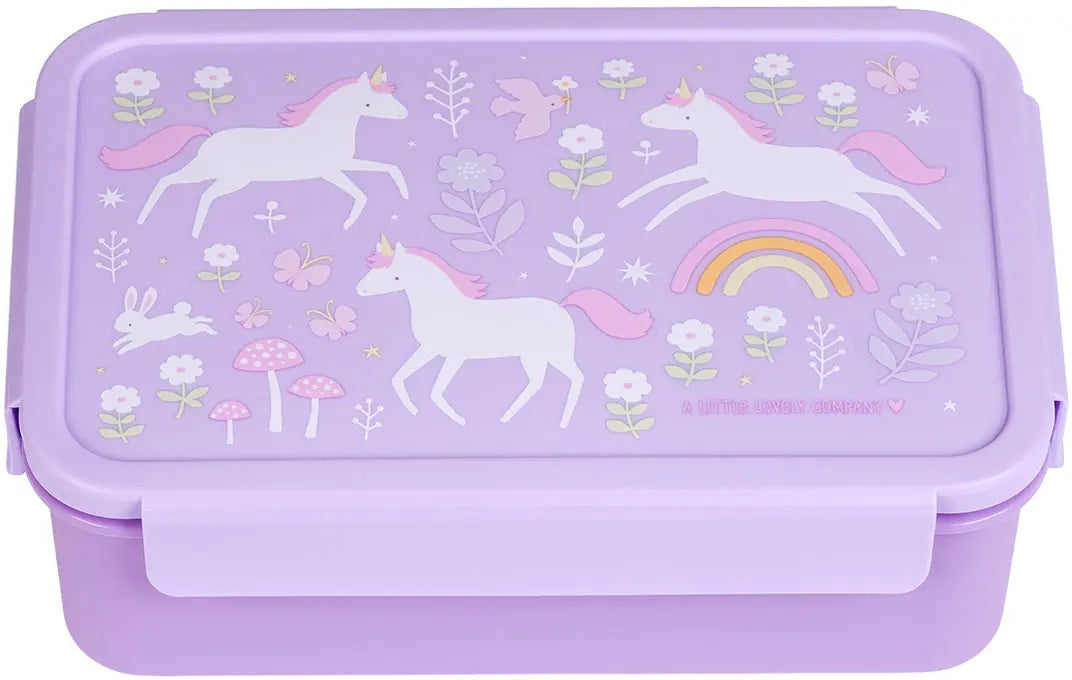 ALLC Lunch Box 22x7x14.5cm BBUDPU70 Einhorn