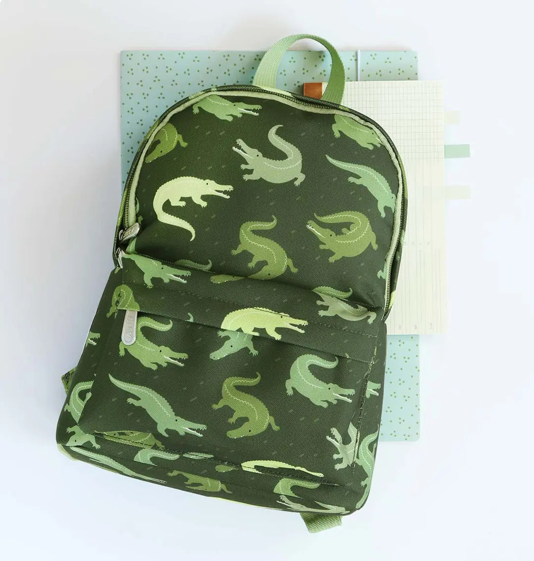 ALLC Kleiner Rucksack Krokodile BPCRGR70 23.5x30x10cm
