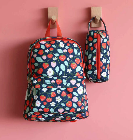 ALLC Kleiner Rucksack Erdbeeren BPSTBU71 23.5x30x10cm