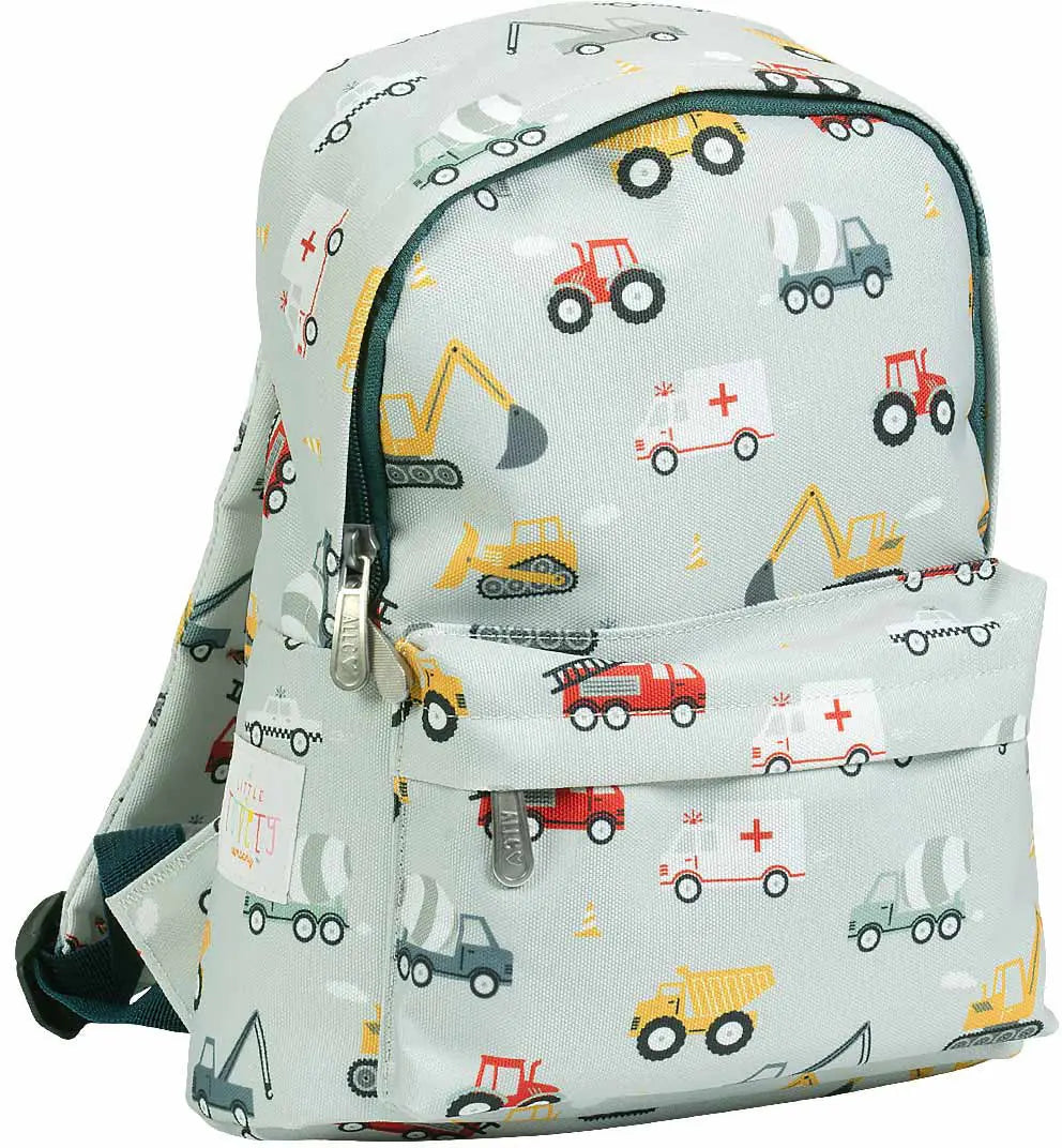 ALLC Kleiner Rucksack Fahrzeuge BPVEBU69 23.5x30x10cm