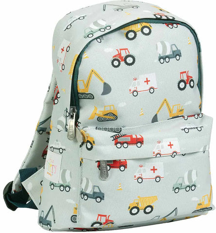 ALLC Kleiner Rucksack Fahrzeuge BPVEBU69 23.5x30x10cm