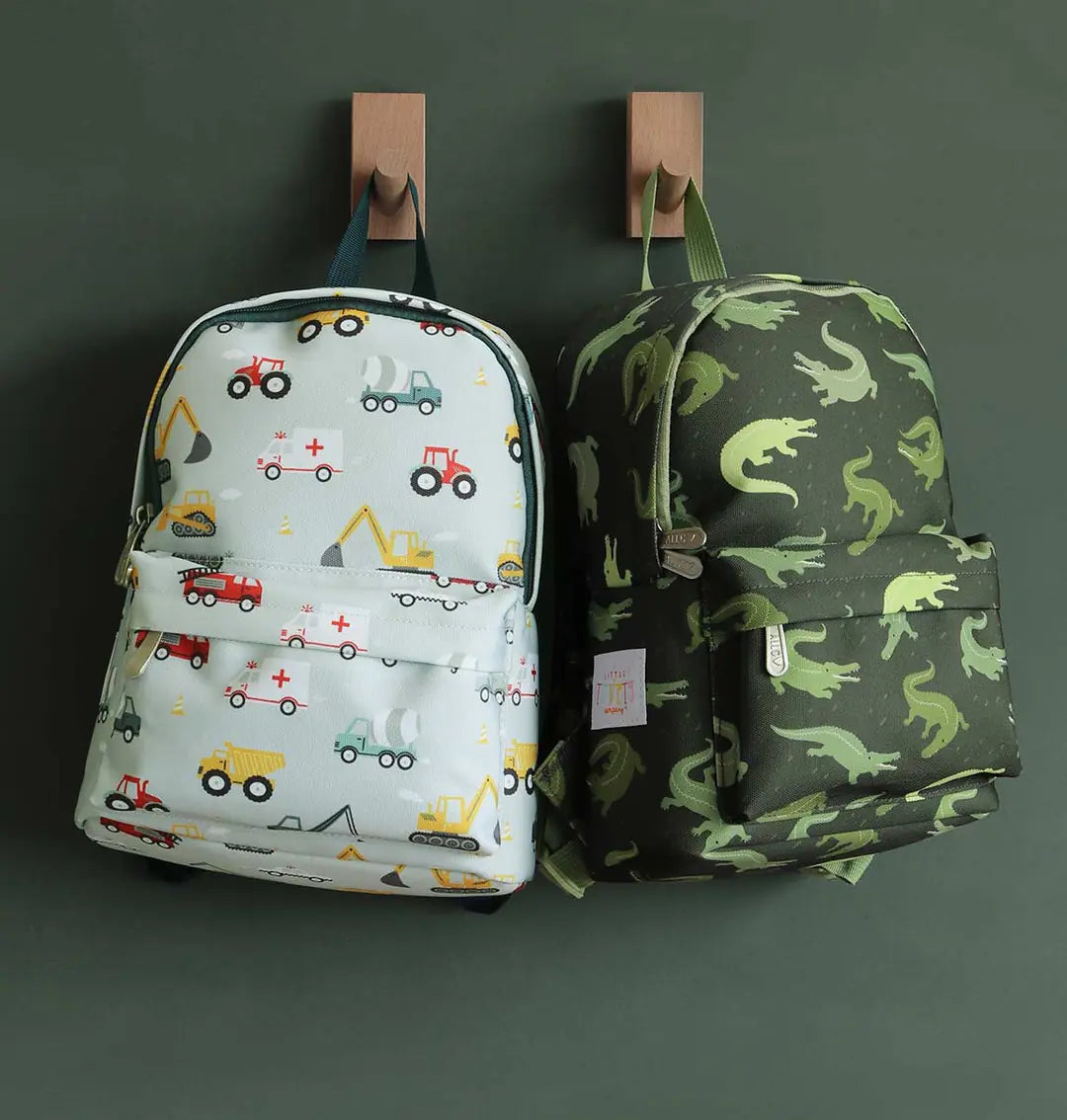 ALLC Kleiner Rucksack Fahrzeuge BPVEBU69 23.5x30x10cm