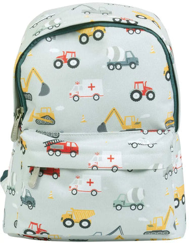 ALLC Kleiner Rucksack Fahrzeuge BPVEBU69 23.5x30x10cm