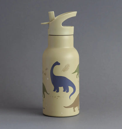ALLC Trinkflasche Dinosaurs DBSSDI40 beige