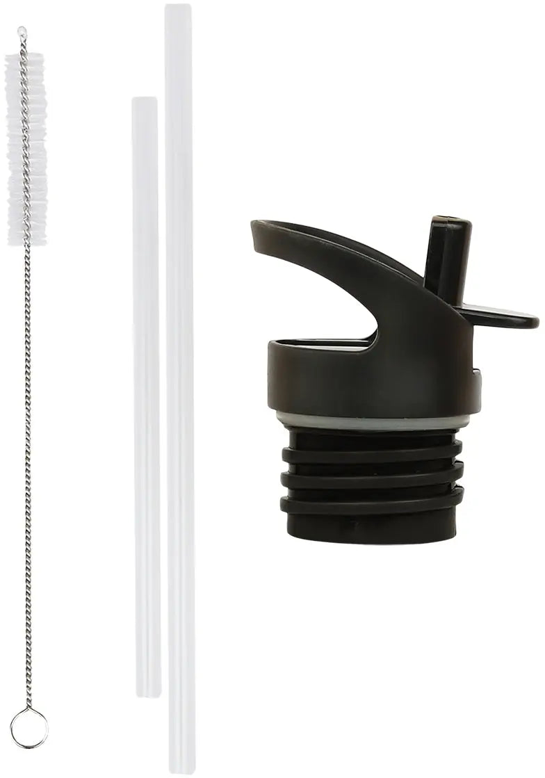 ALLC Set für Trinkflasche DBSSRE84 Deckel, Strohhalm, Bürste