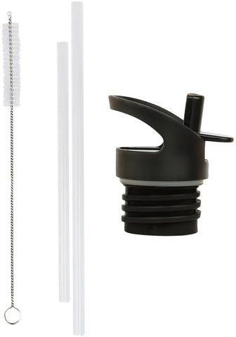 ALLC Set für Trinkflasche DBSSRE84 Deckel, Strohhalm, Bürste