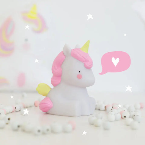 ALLC Nachtlicht Mini LLUNWH34 Unicorn 8.5x12.5x10cm