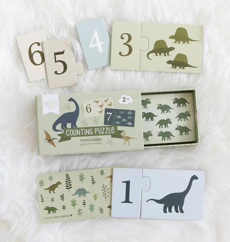 ALLC Zahlenpuzzle PGCPDI02 Dinosaur 10-teilig