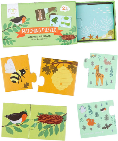 ALLC Puzzle PGMPAH10 Animal habitats 20-teilig