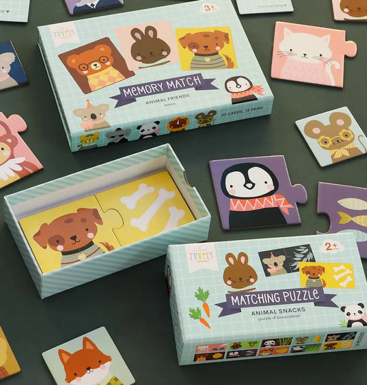 ALLC Puzzle PGMPAS07 Animal and Snacks 10-teilig