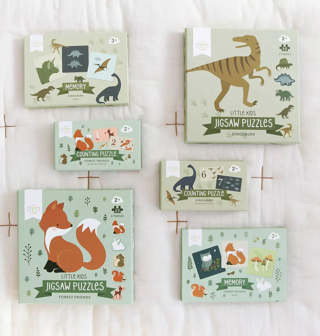 ALLC Puzzle PGPUFF05 Forest friends 5-teilig