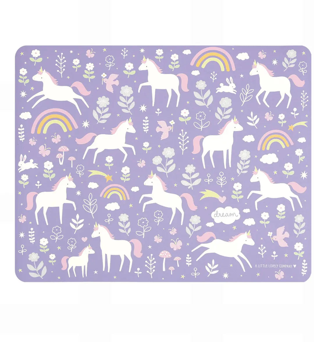 ALLC Tischset 43x34cm PMUNPU10 Unicorn