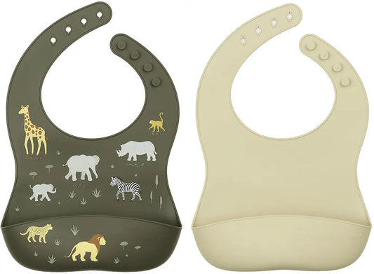 ALLC Silikonlätzchen 22x27cm SBSAGR06 Savannah