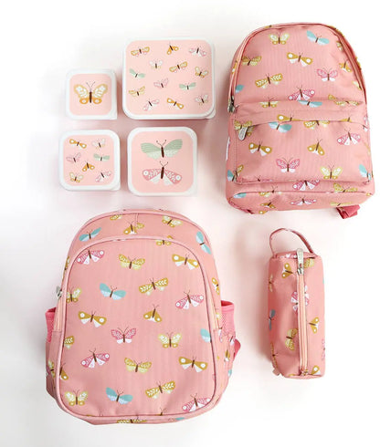 ALLC Lunch & snack box set SBSEBU42 Butterflies