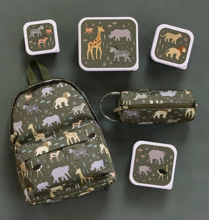 ALLC Lunch & snack box set SBSESA46 Savanna