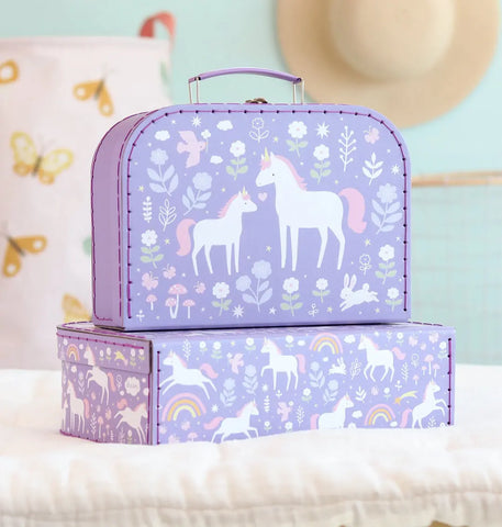 ALLC Kofferset 29x20x9.3cm SCUDPU25 Einhorn