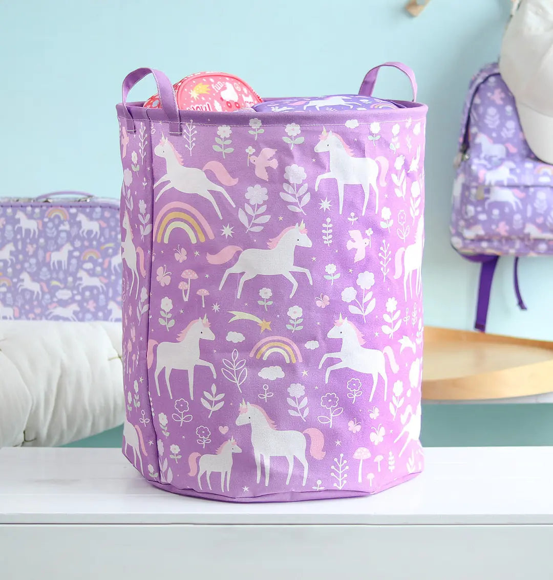 ALLC Aufbewahrungskorb 40x50x40cm STBAUD29 Unicorn dreams