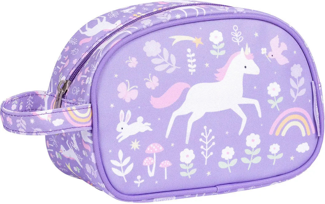 ALLC Kulturbeutel Einhorn TOUDPU09 lila 20.5x14x9.5cm
