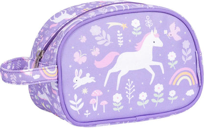 ALLC Kulturbeutel Einhorn TOUDPU09 lila 20.5x14x9.5cm