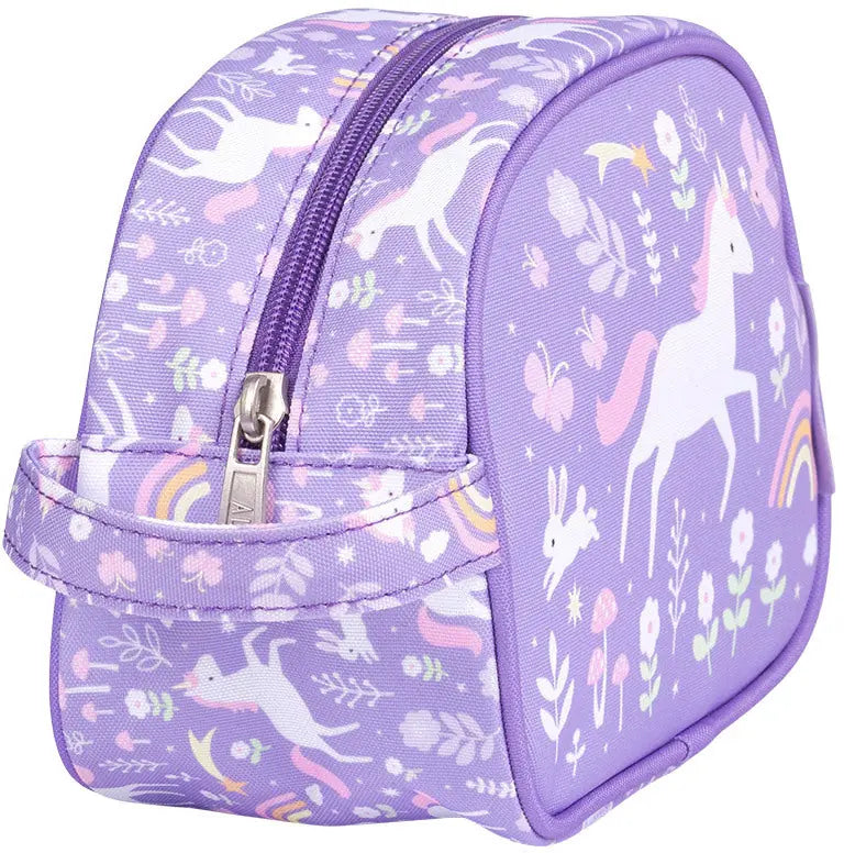 ALLC Kulturbeutel Einhorn TOUDPU09 lila 20.5x14x9.5cm