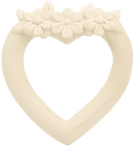 ALLC Beissring 9x10x2cm TRSHWH17 Heart creme