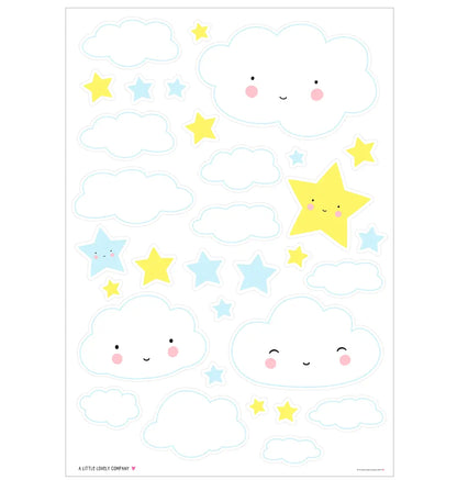 ALLC Wand Sticker WSCLWH07 Wolke 350x500 mm