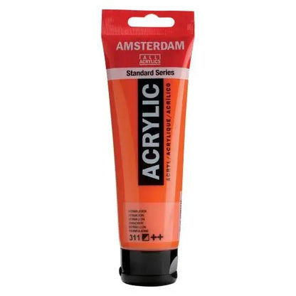 AMSTERDAM Acrylfarbe 120ml 17093112 zinnober 311