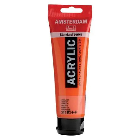 AMSTERDAM Acrylfarbe 120ml 17093112 zinnober 311