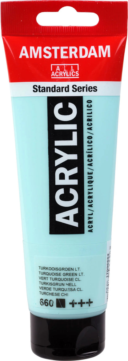 AMSTERDAM Acrylfarbe 120ml 17096602 türkisgrün 660