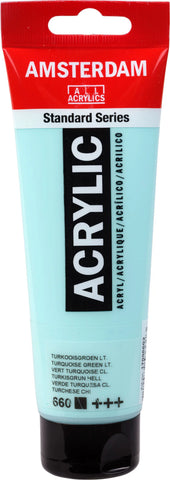 AMSTERDAM Acrylfarbe 120ml 17096602 türkisgrün 660