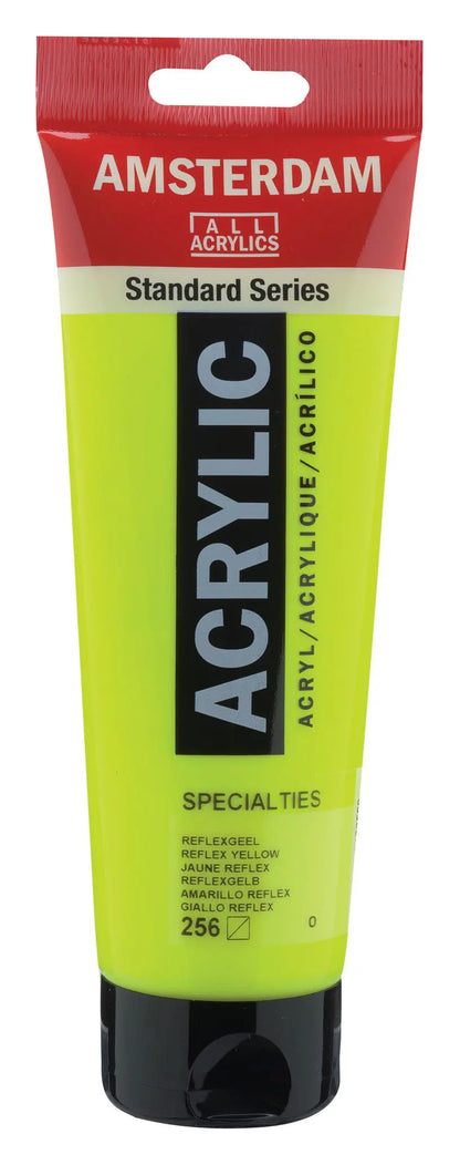 AMSTERDAM Acrylfarbe 250ml 17122560 reflexgelb 256