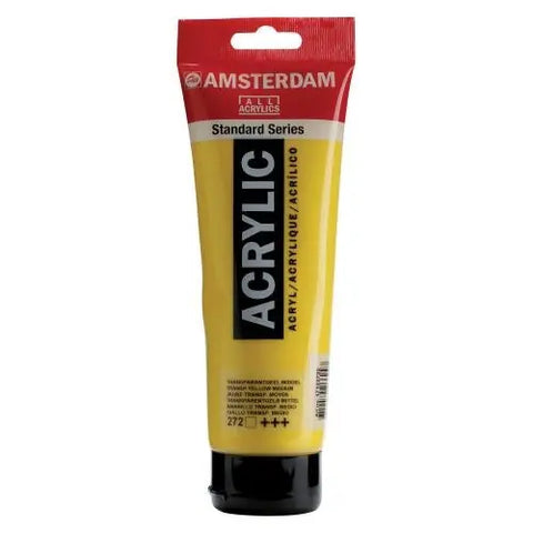 AMSTERDAM Acrylfarbe 250ml 17122720 transp.gelb m. 272