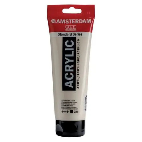 AMSTERDAM Acrylfarbe 250ml 17122890 titanbuff hell 289