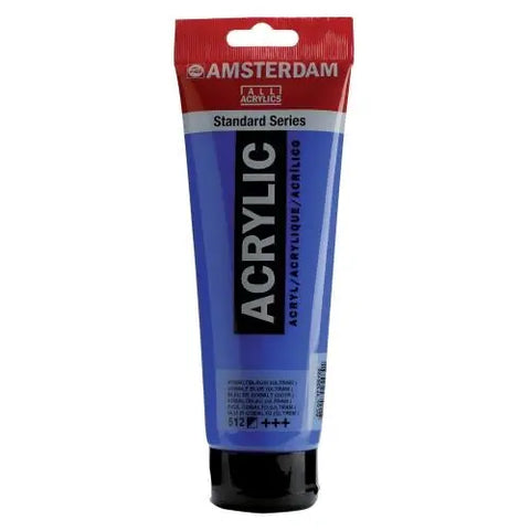 AMSTERDAM Acrylfarbe 250ml 17125120 kob.bl.ultr. 512